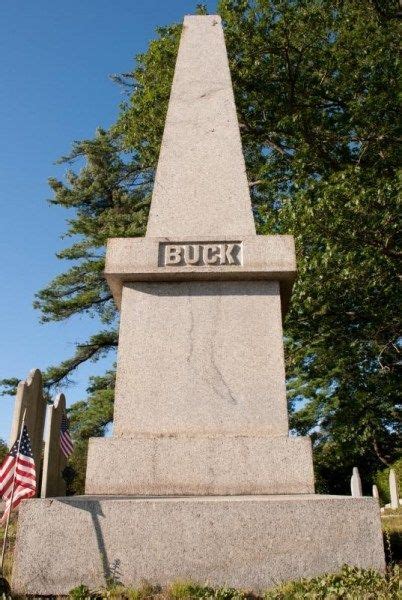 colonel buck's tomb|bucksport maine cursed memorial.